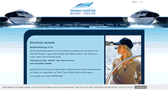 Desktop Screenshot of km-boatcharter.com